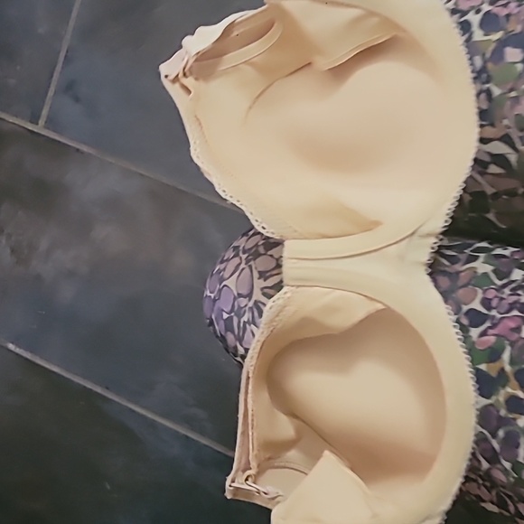 Freya Pure Underwire Spacer Moulded Nursing Bra 36DDD/F AA1581 Nude Tan Beige - Picture 6 of 6